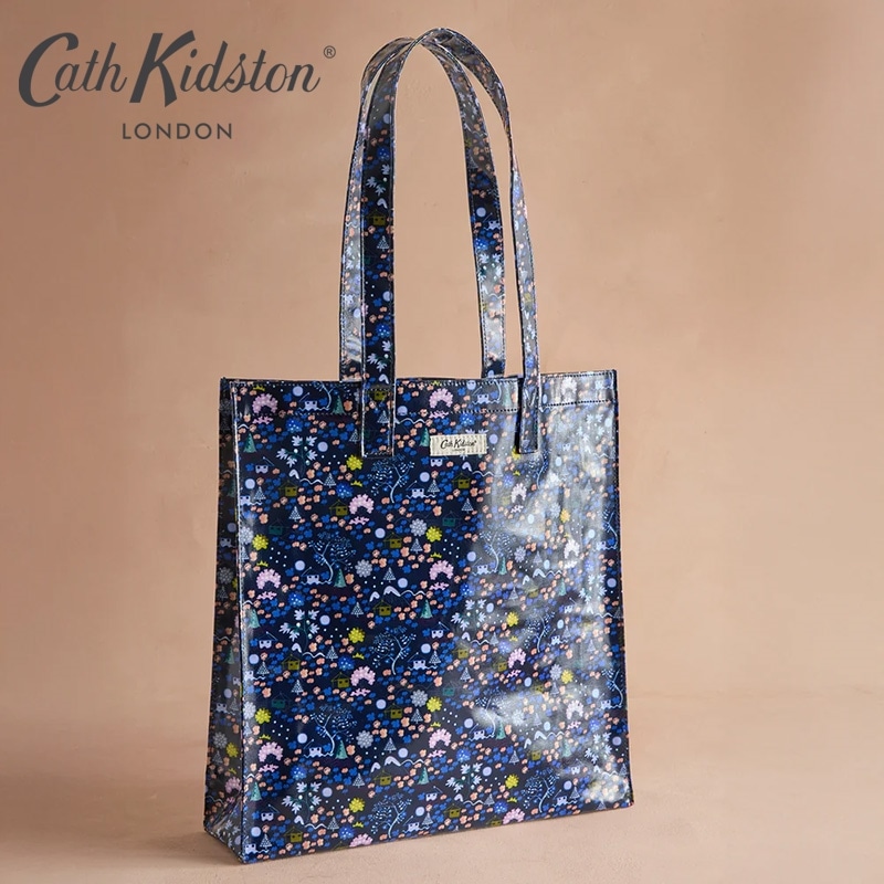 Cath Kidston キャスキッドソン ラージブックバッグ Tiny Town(Tiny