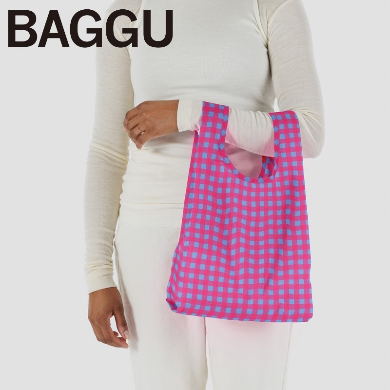BABY BAGGU ギンガムチェック ピンク(ピンク): 通常| プラザオンライン