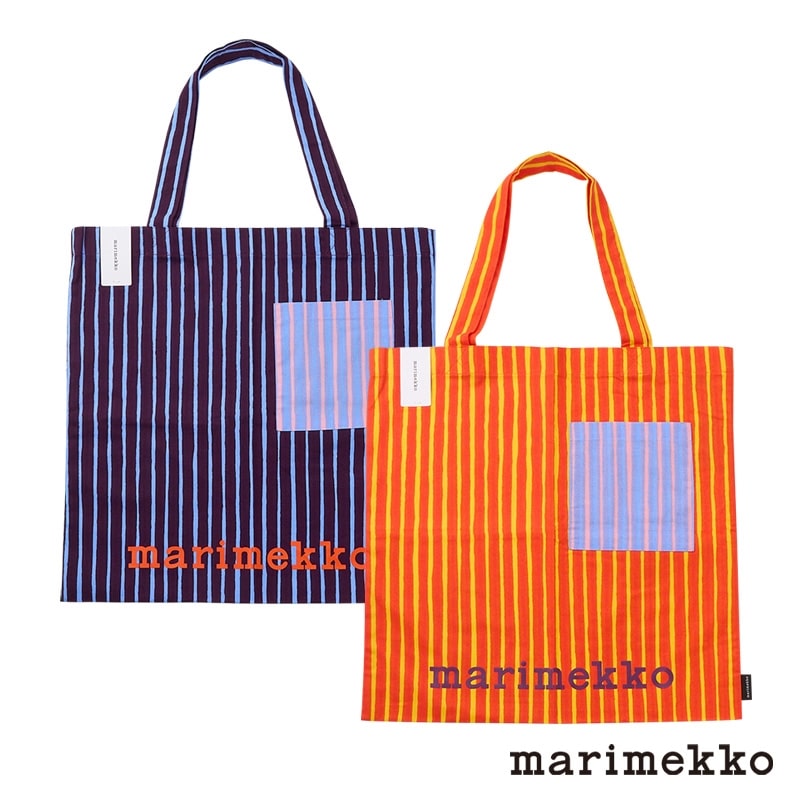 marimekko マリメッコ Piccolo トートバッグ(ナス): 通常| プラザ