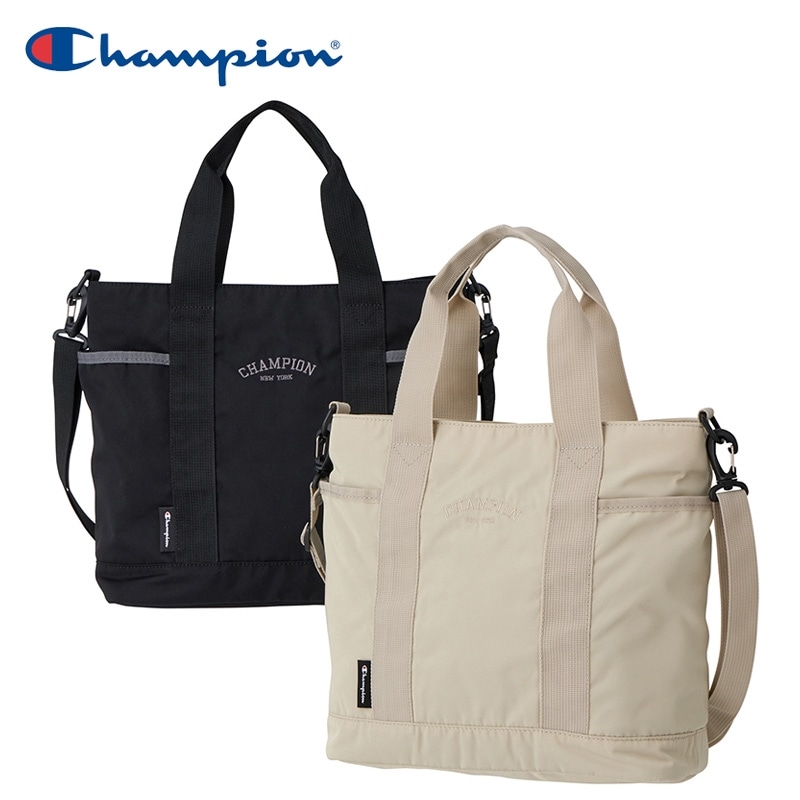 Champion チャンピオン トートバッグ(ブラック): 通常| プラザ