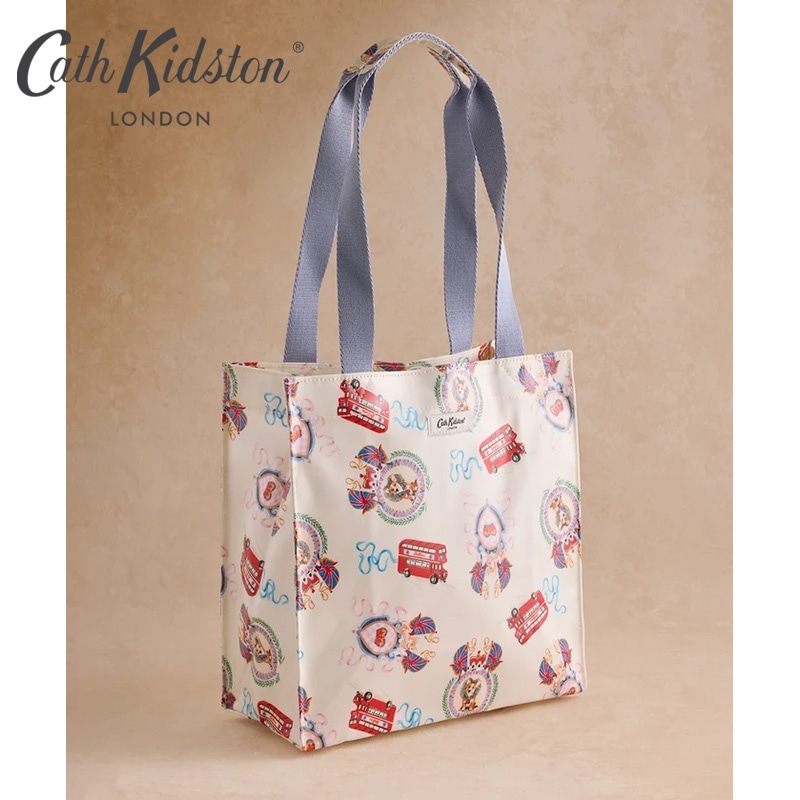 Cath Kidston キャスキッドソン ミディアムブックバッグ London Crest