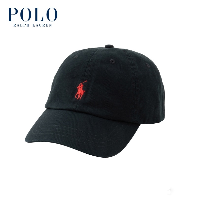 Polo Ralph Laurenブラック キャップ POLO RALPH LAUREN ポロ ラルフ ローレン スポーツキャップ