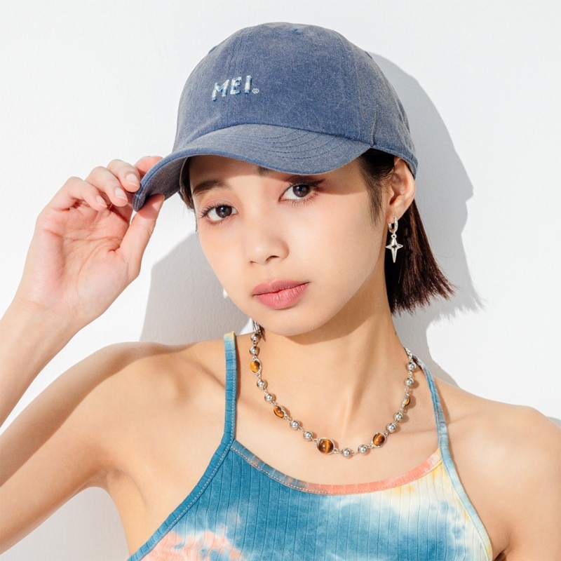 BLAMINK キャップ デニム　完売品 セール】デニムキャップ ヴィンテージ風（キャップ）｜ALL RUNS