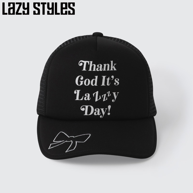 Lazy Styles レイジースタイルズ メッシュキャップ Black(Black