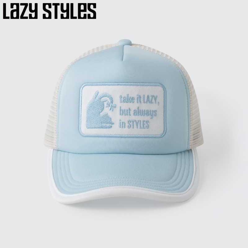 Lazy Styles レイジースタイルズ メッシュキャップ LightBlue