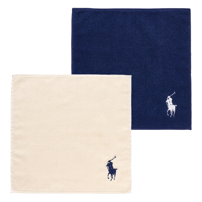 ラルフローレン　バスタオル　グリーン　ネイビー　二枚　新品未使用　タオル　ポロ Ralph Lauren - ラルフローレン バスタオル タオル ポロ