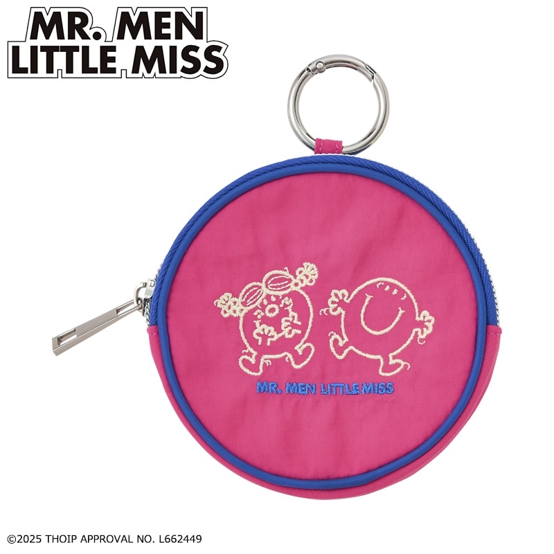 MR.MEN LITTLE MISS ミスターメン リトルミス カラビナ付きラウンド