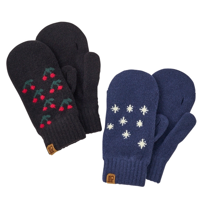 Chewiny チュウイニー デザインミトン(チェリー): 通常| プラザ