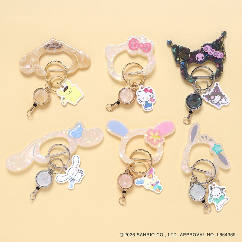 Flowering フラワーリング Sanrio サンリオキャラクターズ カラビナ
