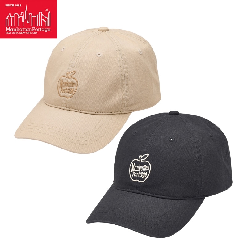 Manhattan Portage マンハッタンポーテージ ツイルキャップ(ベージュ