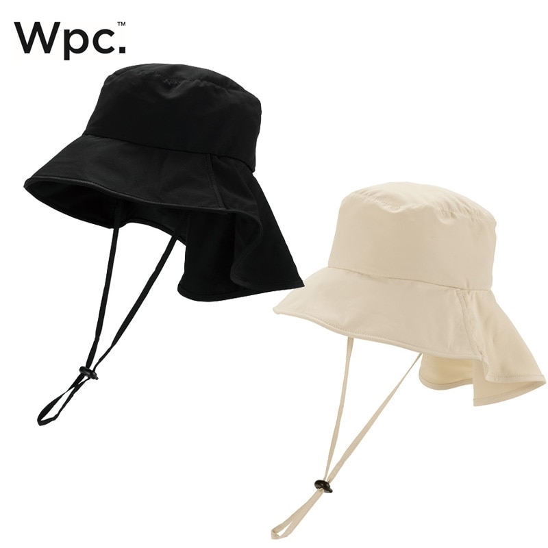 Wpc. UVカット 接触冷感 コンパクトエアリーハット(ベージュ): 通常