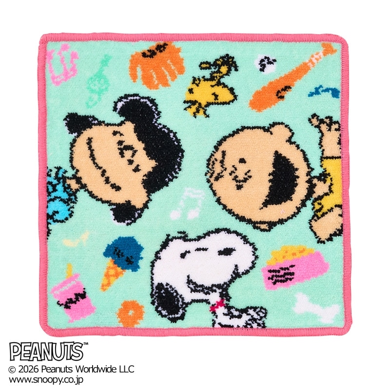 スヌーピー PEANUTS シェニールタオル フレンズ(フレンズ): 通常 