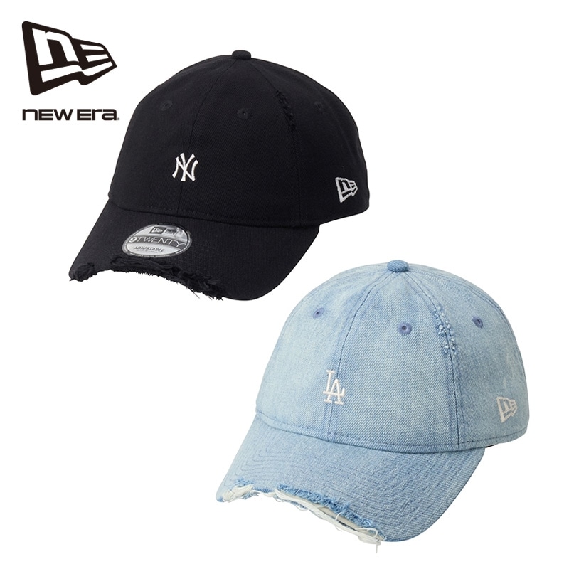 NEW ERA ニューエラ 9TWENTY ダメージキャップ(ブラック): 通常