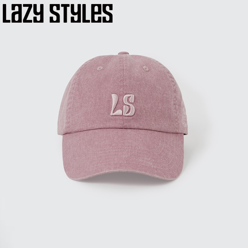 ピンク ベースボールキャップ Mサイズ Lazy Styles レイジースタイルズ ベースボールキャップ(Pink): 通常