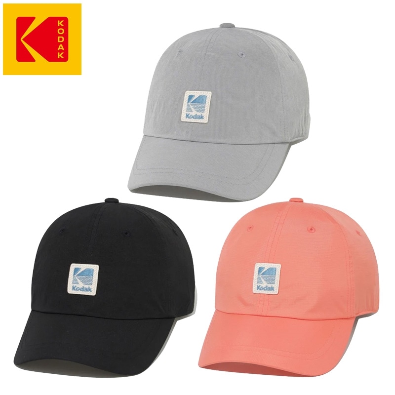 Kodak コダック リラックスフィット ブルーロゴ ボールキャップ
