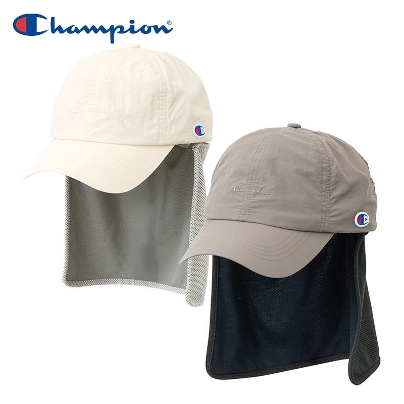 Champion チャンピオン サンシールドキャップ(アイボリー): 通常