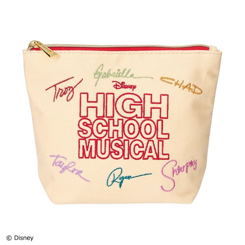 プラザ限定品　ハイスクールミュージカル　ポーチ Disney(ディズニー)】 High School Musical / ハイスクール
