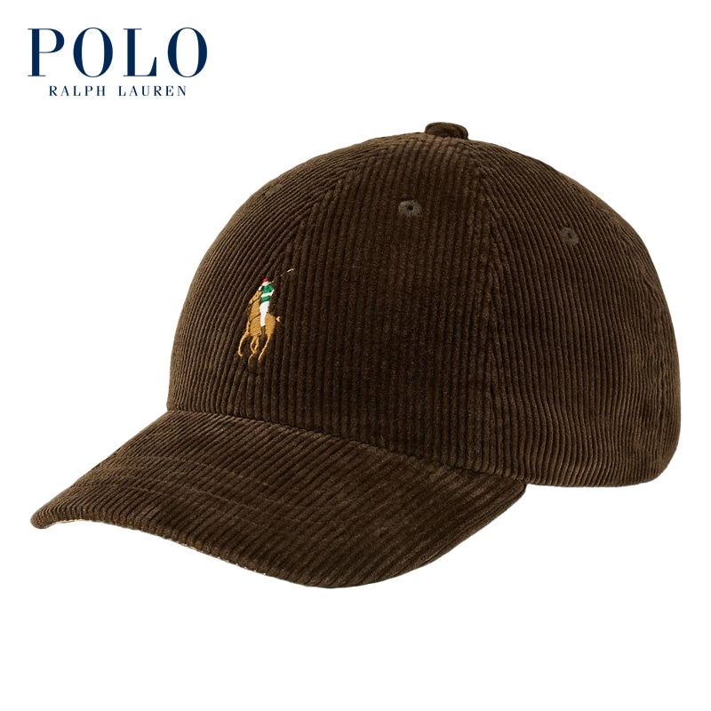 web完売品 美品 Polo Ralph Lauren コーデュロイ キャップ POLO RALPH LAUREN ポロ ラルフ ローレン コーデュロイキャップ ダーク