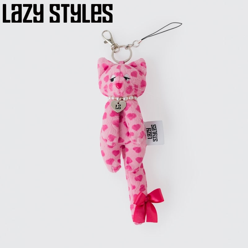 Lazy styles レイジースタイルズ Lozie マスコットキーリング ハート