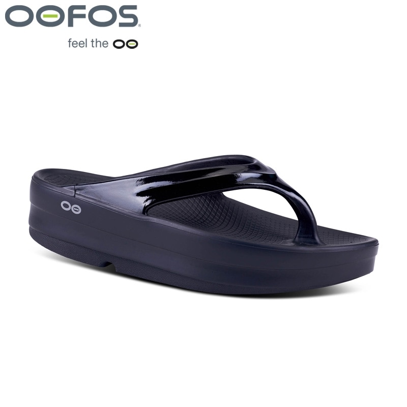 OOFOS ウーフォス　OOmega ウーメガ OOFOS OOmega ウーフォス ウーメガ ブラック(23cm): 通常| プラザ
