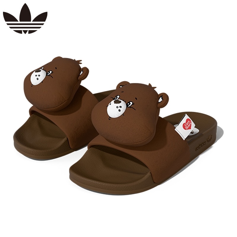 adidas アディダス × Care Bears ケアベア サンダル ブラウン(24.5cm