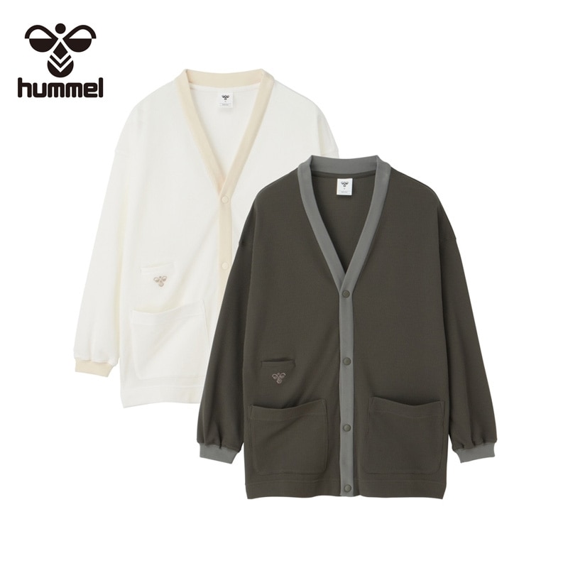 hummel ヒュンメル カーディガン(オフホワイト): 通常| プラザ