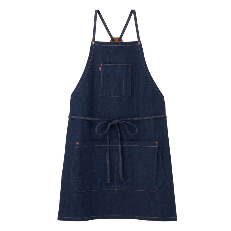 新品未使用 Levi's ACCESSORY リーバイス ブルーデニムエプロン LEVI'S リーバイス デニムエプロン(デニム): 通常| プラザ