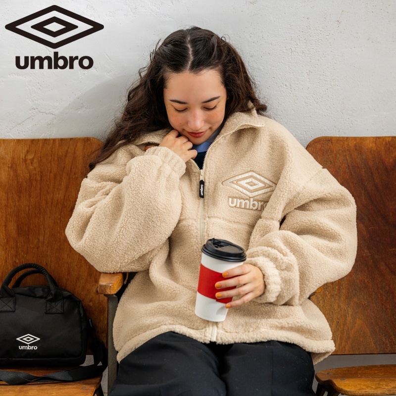 umbro アンブロ ボアフリース(ブラック): 通常| プラザ