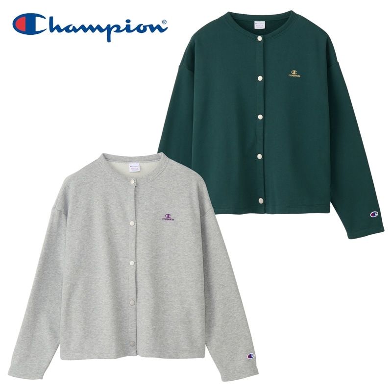 Champion チャンピオン スウェットカーディガン(グレー): 通常