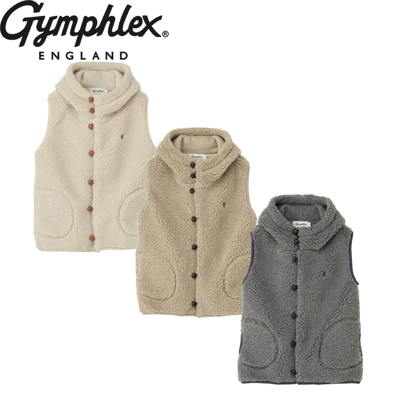 Gymphlex ジムフレックス ベスト(アイボリー): 通常| プラザオンライン