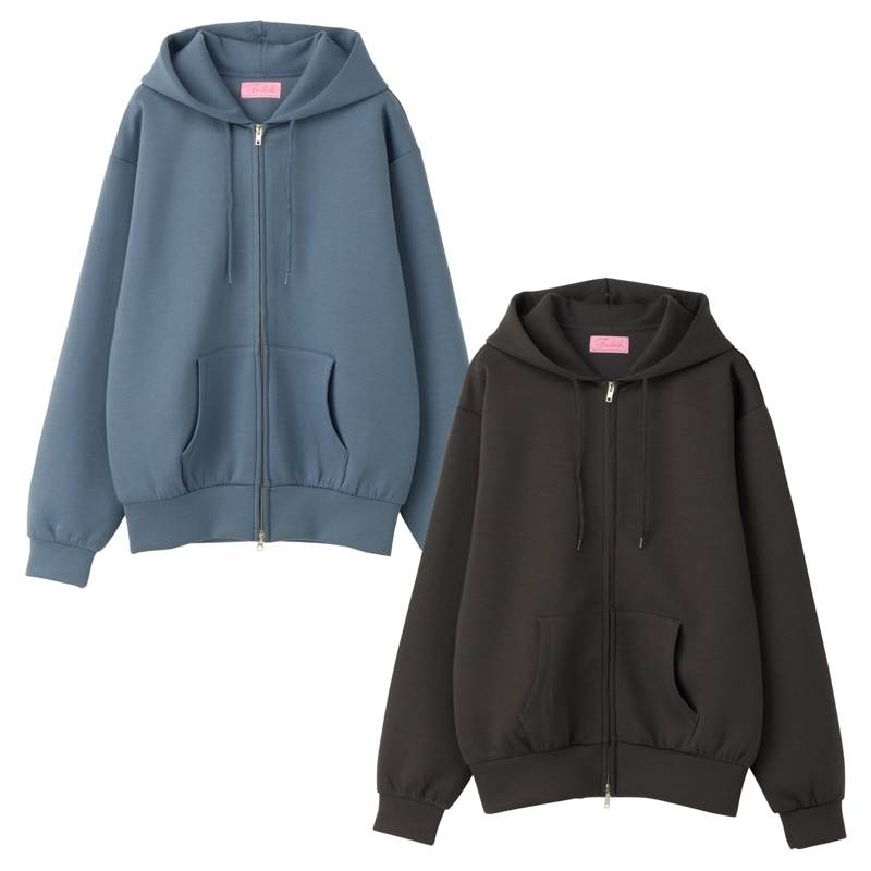 Furbish ファービッシュ ジップパーカー(ブルー): 通常| プラザ