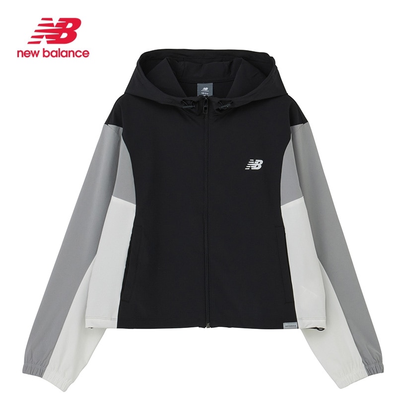 【新品】New Balance 名古屋フーデッドウーブングラフィックジャケット New Balance ニューバランス ウーブンフーデッドジャケット(ジャケット