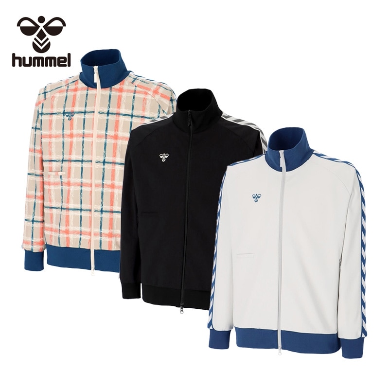 hummel ヒュンメル プレイトラックジャケット(ベージュ): 通常| プラザ