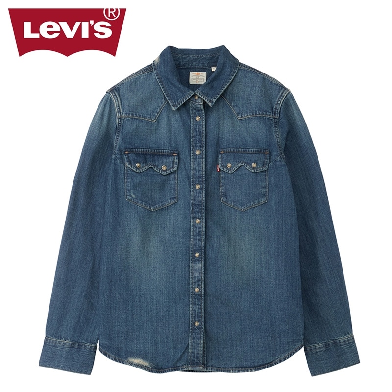 LEVI'S リーバイス クラフト オブ ラブ ウエスタンデニムシャツ(デニム