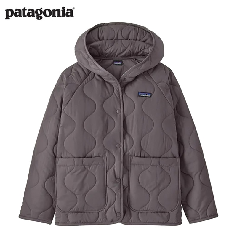 Patagonia パタゴニア キッズ キルテッド パファー(May Grey): 通常