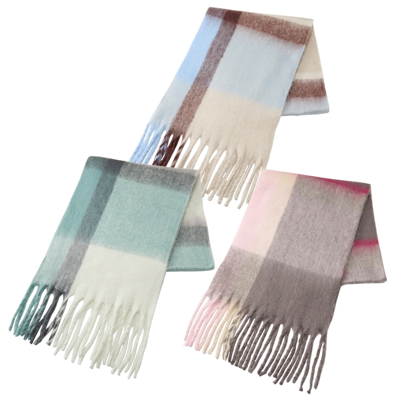 再！値下げ！JACQUEMUS ベージュ チェック柄 マフラー 再値下げ