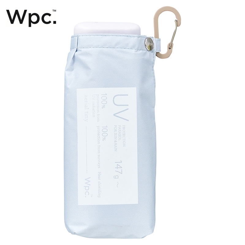 SPYAIR 折りたたみ傘 Wpc. 折りたたみ傘 エアリアルタイニー 遮光 日傘(サックス): 通常