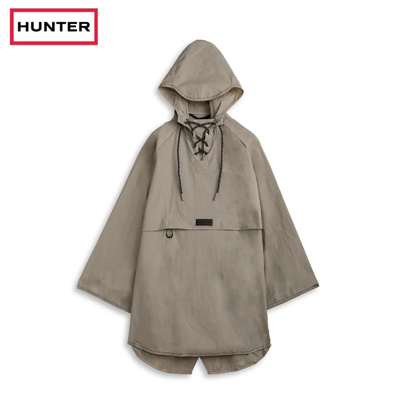 HUNTER ハンター ユニセックス トラベル ポンチョ(エナジークレイ