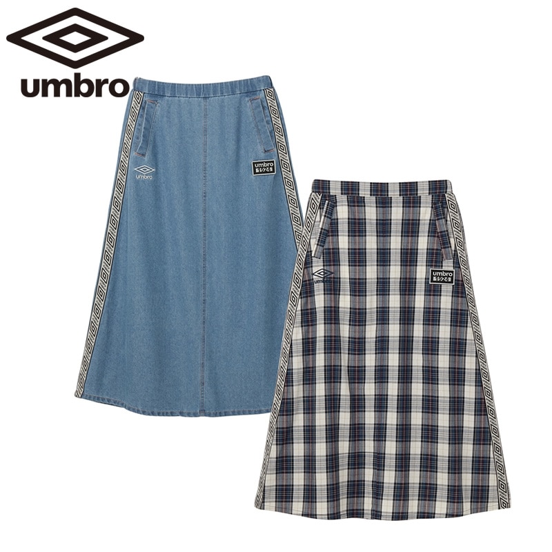 umbro アンブロ Aラインスカート(デニム): 通常| プラザオンラインストア