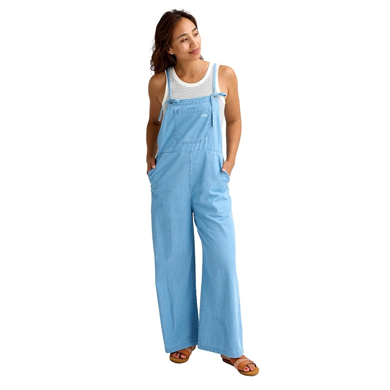 BILLABONG ビラボン ウィメンズ WOVEN SALOPETTE ロングパンツ(BLC