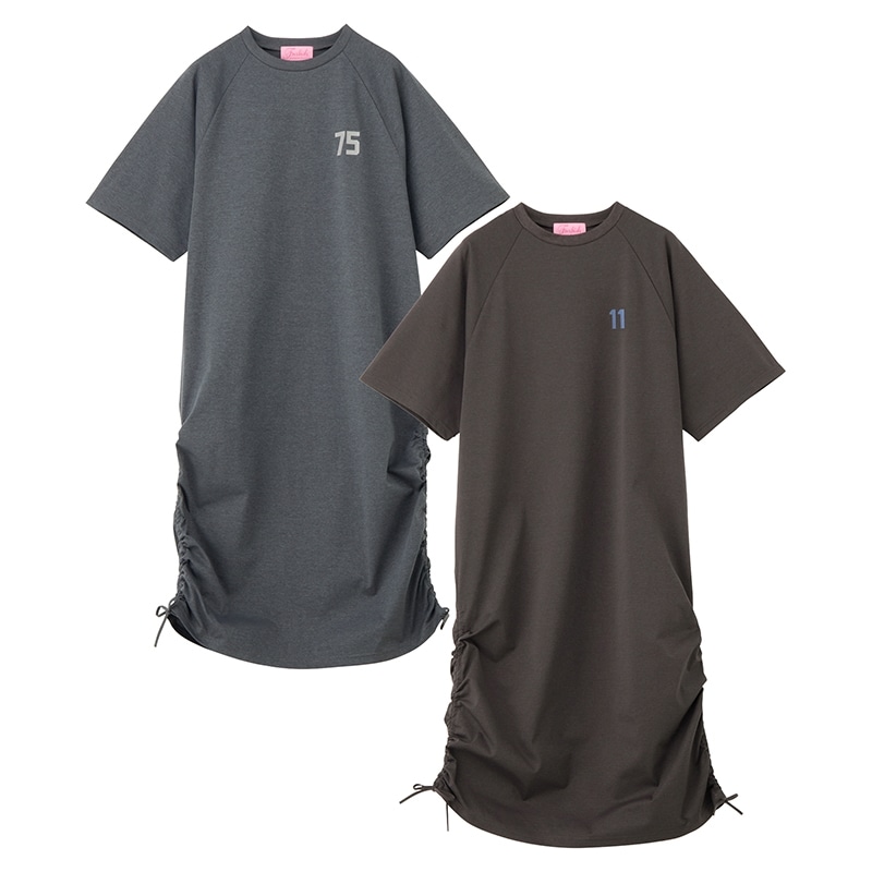 ALOHA AIです PLAZA限定【Furbish 】ワンピース Furbish ファービッシュ ラッシュワンピース(チャコールグレー): 通常