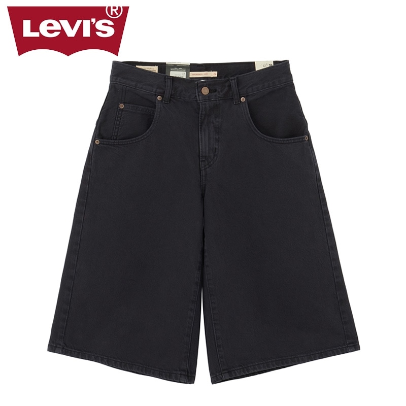 LEVI'S リーバイス バギーショートパンツ ブラック(ブラック): 通常