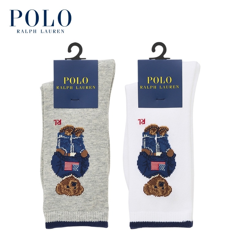 POLO RALPH LAUREN ポロ ラルフ ローレン ソックス デニムベア