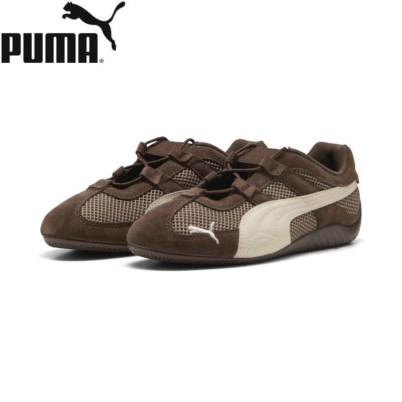 PUMA プーマ ウィメンズ スピードキャット GO スニーカー チャコール