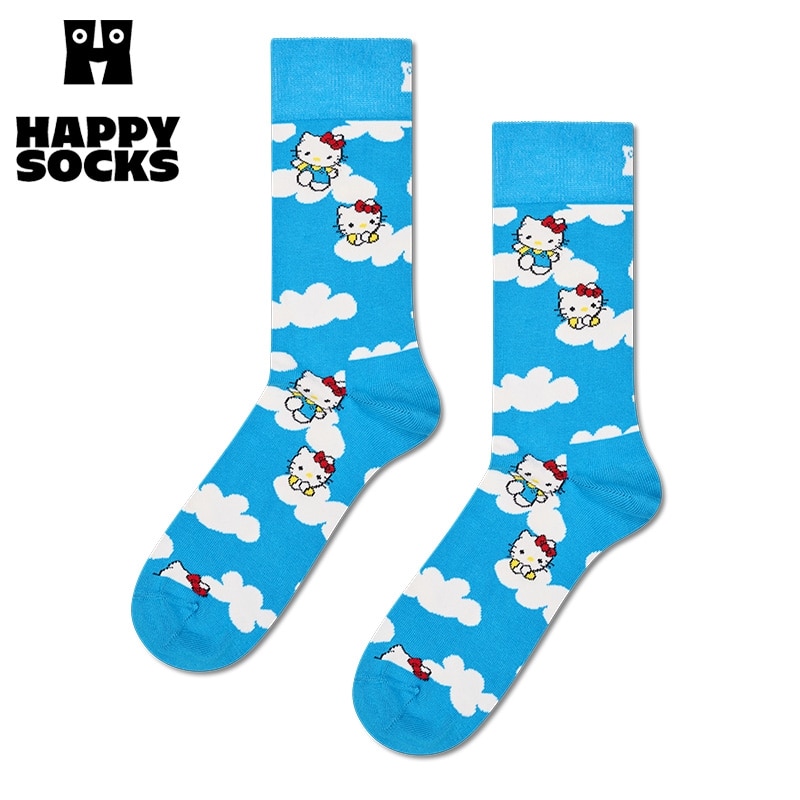 Happy Socks ハッピーソックス クルー丈ソックス HELLO KITTY ハロー