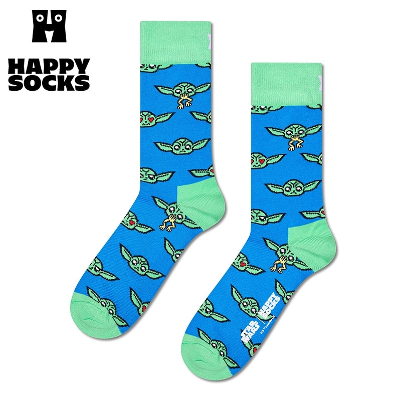 Happy Socks ハッピーソックス クルー丈ソックス STAR WARS スター