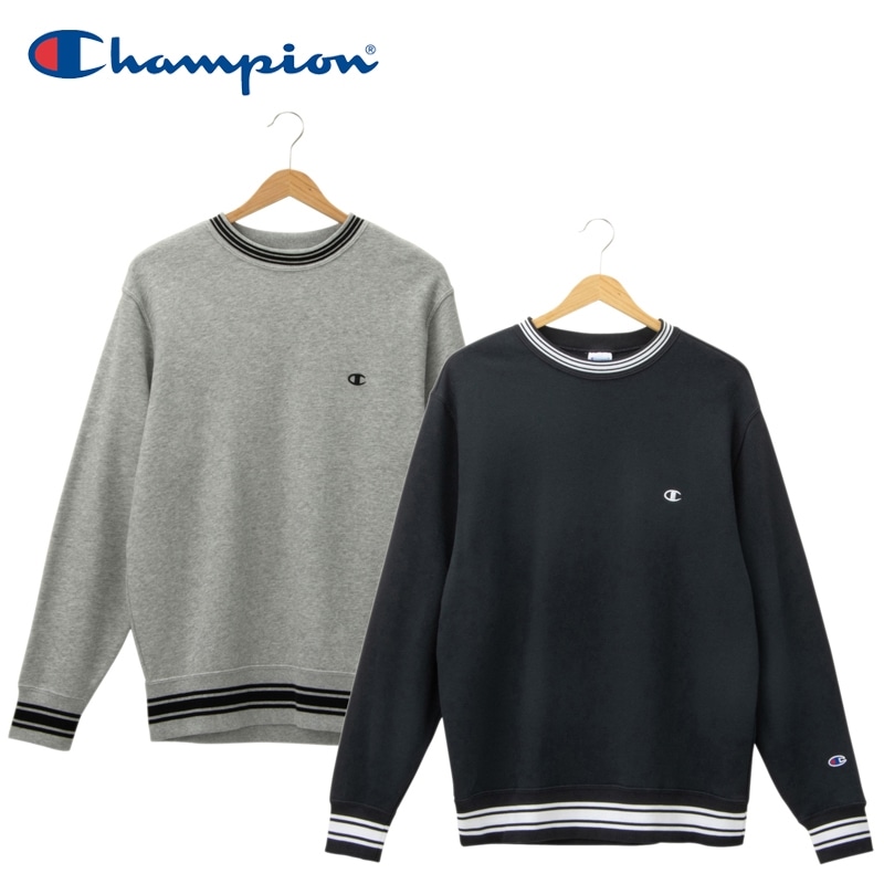 Champion チャンピオン ロングスリーブスウェット リブライン