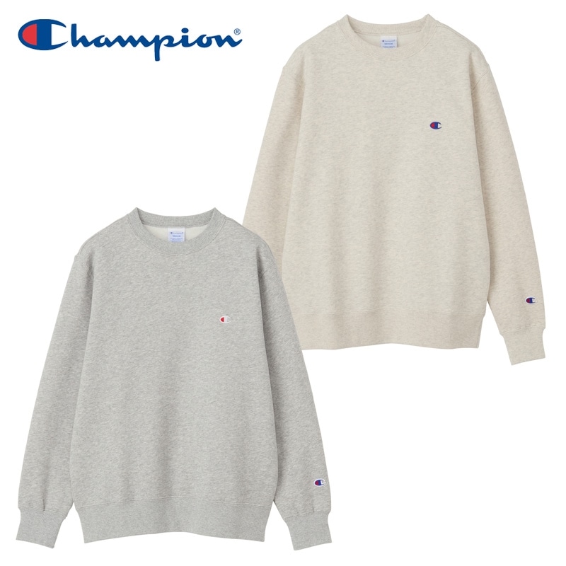チャンピオン Champion クルーネックスウェット （グレー