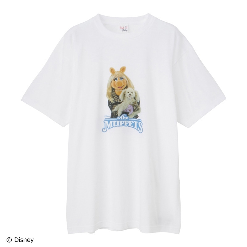 THE MUPPETS / ザ・マペッツ / ミス・ピギー / Tシャツ(ホワイト