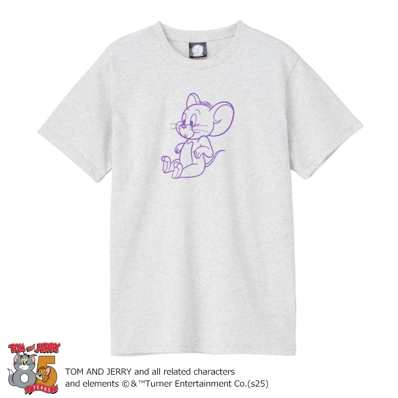 TOM and JERRY トムとジェリー Tシャツ アッシュ(アッシュ